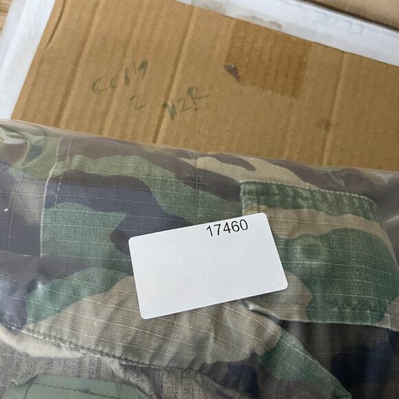 US Army Jacket Mens Size S Regular Woodland Camo Military Combat Field Coat - Picture 7 of 7